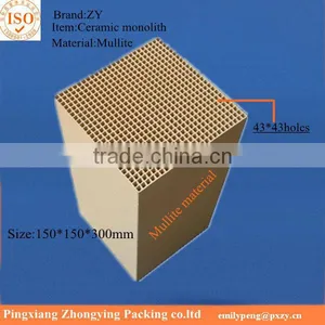 Ceramic Monolth, High Thermal Ceramic Block thumbnail-1