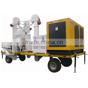 Mobile Grain Seed Processing Plant With Diesel Generator thumbnail-1