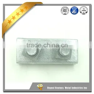 Overhead Line Straight 6462 5/8 Carriage Clamping Bolted Guy Clamp thumbnail-4