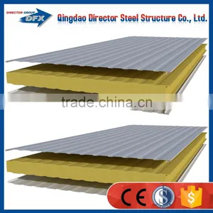 Eps Sandwich Wall Panel or Polyurethane Foam Sandwich Panel thumbnail-6