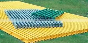 FRP Grating/ Pultruded Grating/ Fiberglass I Beam Conection Grille thumbnail-2