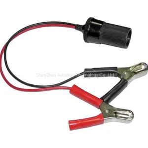 Car OBD2 Emergency Power Supply Connector Memory Saver Cable With Battery Clamp thumbnail-4