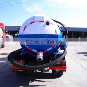 Famous Forland 3000l Vacuum Pump Suction Sewage Truck for Sucking Waste thumbnail-4