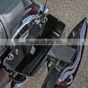 One Touch Opening Saddlebag Latch Lids Hardware Covers For Touring 14-up thumbnail-3