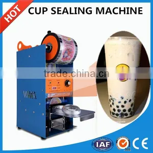 Plastic Material Manual Cup Sealing Machine, Tea Cup Sealer thumbnail-1