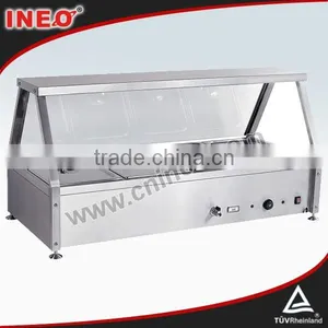 Commercial Restaurant Electric Food Warmer Stainless Steel 5 Pan Hot Food Display Warmer thumbnail-1