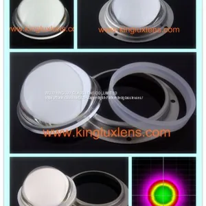 78mm 60 Degree Concave Convex Optical Led Glass Lens for 10W-100W Led High Bay Light thumbnail-1