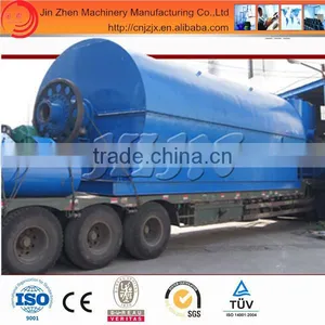 Jinzhen Catalyst Pyrolysys Tyre to Oil Plant With CE&ISO thumbnail-2