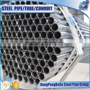No Joint 6 Meter Length Round Pre Galvanized Steel Tube Sheds thumbnail-2