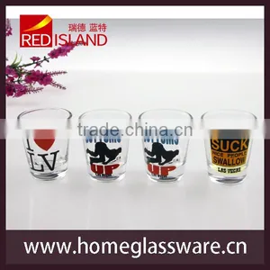 50ml Printed Shot Glass for Liquor From China thumbnail-1