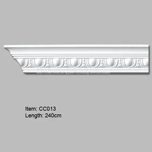 Polyurethane Crown Molding With Egg Design thumbnail-1