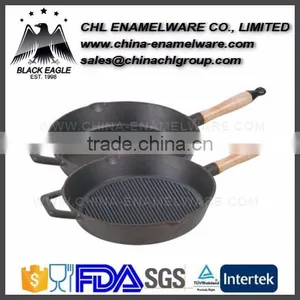 New Arrival Enamel Cast Iron Skillet Cookware Set for Restaurant Kitchenware thumbnail-6