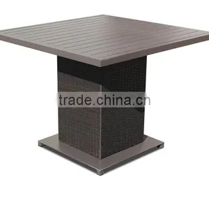 2017 Trade Assurance Most Popular Large Capacity Big Loading Rattan Garden Table Set Designs thumbnail-2