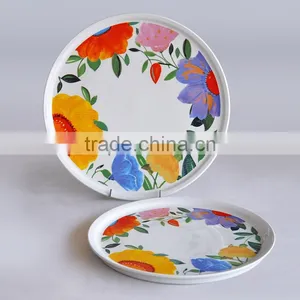 12" Ceramic Pizza Plate With Decal thumbnail-1