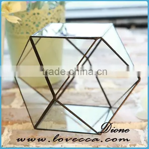 Micro Indoor Deocr Landscape Vase Hanging Geometric Terrarium Glass Vases thumbnail-4