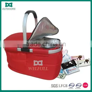 Wholesale Folding Picnic Basket Set thumbnail-3