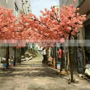 LXY080540 Artificial Flower Plant Decorativc Wedding Tree Plastic Artificial Cherry Blossom Tree thumbnail-4