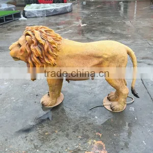 Fiberglass Lion Statue Sculpture thumbnail-6