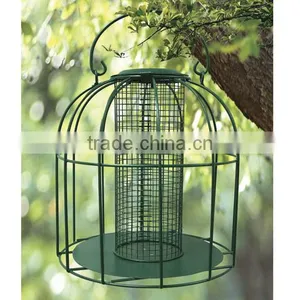 New Style Garden Metal Tube Seeds Hanging Bird Feeder thumbnail-4