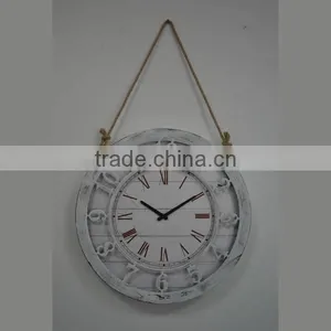 Metal Hanging Wall Clock thumbnail-2