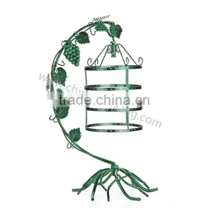 Metal Display Stand for Jewelry With a Birdcage for Earrings thumbnail-4