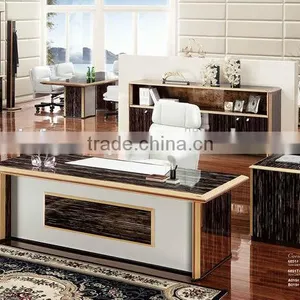 Traditional Wooden Computer Desk,Luxury Office Desk,Office Furniture,Writing Table(BF08-0219) thumbnail-1