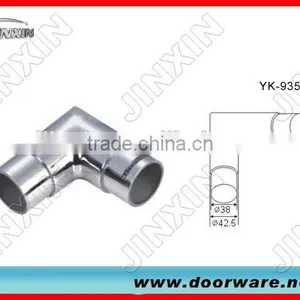 JINXIN Custom Precision Stair Handrail Stainless Steel 90 Degree Pipe Elbow thumbnail-5