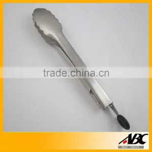 Good Quality Stainless Steel Food Tong With Lock thumbnail-1