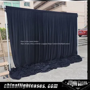 Stage Decoration Balck Backdrop Design thumbnail-2