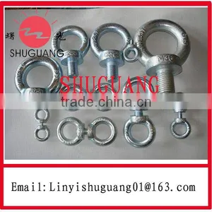 Superior Quality Hot Dip Galvanized Din580 Eye Bolt thumbnail-1