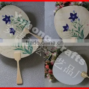 Japanese Products Japanese Round Paper Fan thumbnail-1