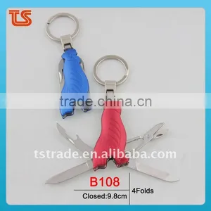 2014 New Promotion Knife Small Promotion Kinfe Popular Keychain Toolaluminium Oxide Keychain Knife Mini Aluminium Oxide B108 thumbnail-1