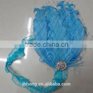 Hot Baby Hair Accessory Curly Feather Headband thumbnail-1