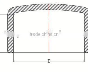 HIGH QUANLITY END CAP OF PVC GB INDUSTRIAL PRESSURE PIPES & FITTINGS FOR WATER SUPPLY thumbnail-2