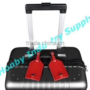 Hot Selling Assorted Colors 10*5.0cm Plastic Square-shape Travel Flight Tags thumbnail-5