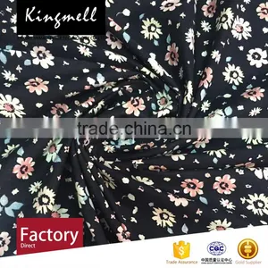 Custom Yellow Lemon Digital Printed Cotton Linen Textile Fabric for Dresses thumbnail-3