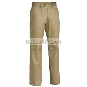 100% Cotton Work Trousers Multi-pocket Drill Mens Cargo Work Pants thumbnail-4