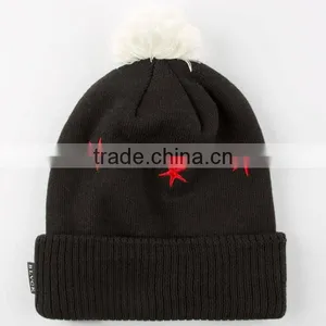 Custom Mens Embroidery 100% Acrylic Gorros Beanie thumbnail-3
