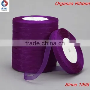 Woven Edge Organza Ribbon for Garment Decoration thumbnail-1