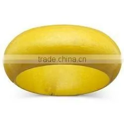 Yellow Bangle Bracelet thumbnail-1
