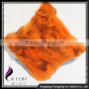 CX-D-17F Excellent Custom Design Rabbit Fur Pillow Cases thumbnail-5