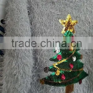 Kids Wholesale Eyelash Knit Christmas Sweater (KS0439) thumbnail-5