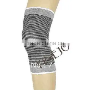 Support Strech Brace Knee Pad Wrap Protector Band Sports Gray 8138 thumbnail-1