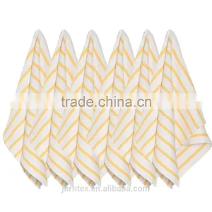Custom Microfiber Stripe Novelty Kitchen Towel thumbnail-1