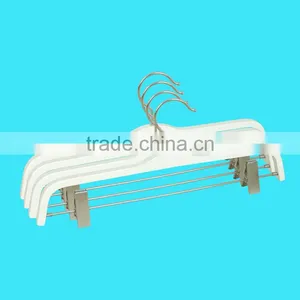 Hot Selling High Grade Wooden Shirt Hanger Wooden Tie&belt Hanger Special Shape Wooden Pants Hanger thumbnail-1