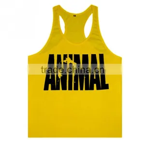 Gym Vest Mens Sleeveless Shirt Bodybuilding Stringers Tank Top Fitness Singlets Sport Undershirt Sport Clothes Cotton Tops thumbnail-4
