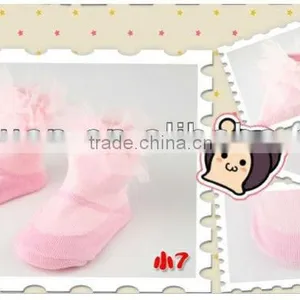 Knitted Cotton 3 Pairs Baby Socks 0-12 Month thumbnail-1