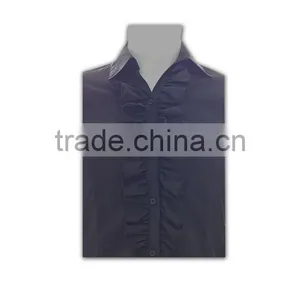 ISO 9001 Audit Factory Tailored Fashionable Ladies Formal Dress Shirt thumbnail-5