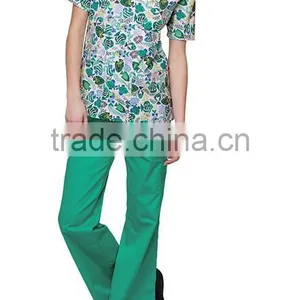 Hot Sale Printed Nursing Medical Scrubs Wholesale thumbnail-3