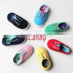 2017 Toddler Shoes, Toddler Canvas Shoes, Candy Toddler Shoes thumbnail-1